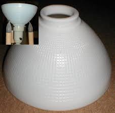 Opal Glass Diffuser For Old Antique