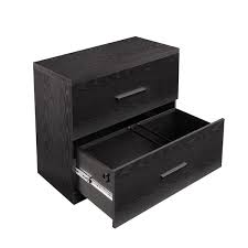 2 Drawer Wood Lateral File Cabinet