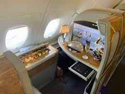 emirates a380 first cl review turn