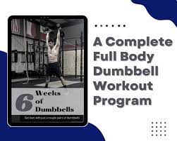 Workout Dumbbell Program For 6 Weeks
