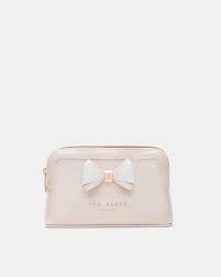 ted baker curved bow make up bag in