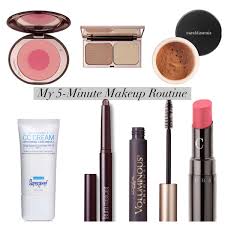 my 5 minute makeup routine working mom