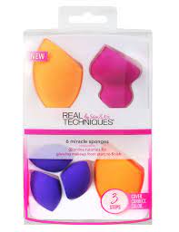 real techniques 6 miracle sponges