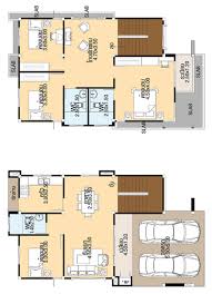 house plans 3d 7 5x13 with 4 bedrooms