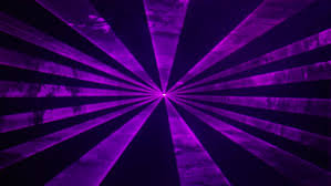 wide purple laser beams shine and