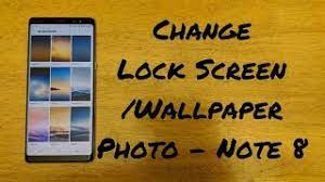 how to change wallpaper lock screen