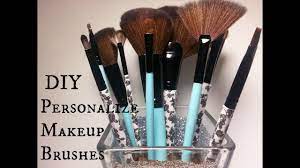 diy personalized makeup brushes you