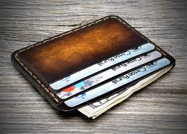 Check spelling or type a new query. Slim Leather Card Holder Minimalist Leather Wallet For Men 6 Etsy