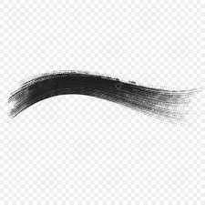 makeup brush stroke png picture black