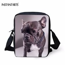 Us 7 49 25 Off Instantarts Brand Design Women Mini Crossbody Bags Cute Animal French Bulldog Print Female Messenger Bag Casual Travel Handbags In