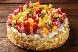 enjoy delicious fruit cake without