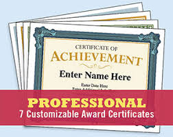 Professional Certificates Templates Certificate Of Completion