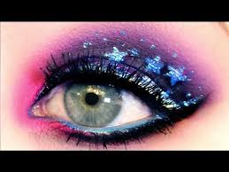 galaxy eyes makeup tutorial you