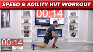 agility hiit follow along workout