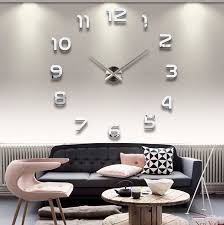 Decoration Large Wall Clock 3d