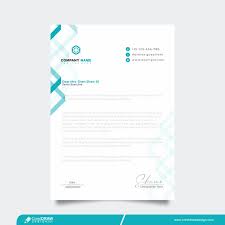 business letterhead template design