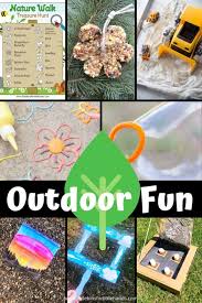 50 fun things to do outside in your