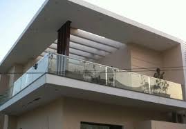 House Balcony Glass Railing