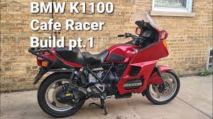 bmw k1100 cafe racer build pt 1 the