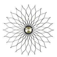 Sunflower Clock Messing Von George