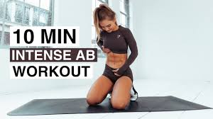 10 min intense ab workout you