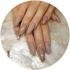 | acrylics beige nail tips. Pin On My Nails