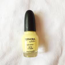 Sephora Light Yellow Nail Polish Health Beauty Perfumes Nail Care Others On Carousell