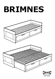 Brimnes Daybed With 2 Drawers 2
