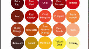 Deep Autumn Color Palette Bright Warm Deep Seasonal Color Analysis
