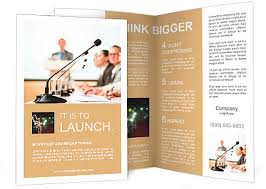 Conference And Workshop Brochure Template