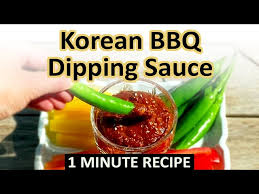 simple korean dipping sauce for korean