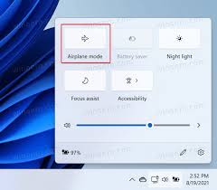 how to enable airplane mode in windows 11