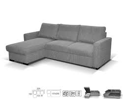 tokio universal corner sofabed with storage