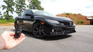 The 2018 honda civic is a great option if you're shopping for a used car. 2018 Honda Civic Hatchback Sport Touring Start Up Walkaround Test Drive And Review Youtube