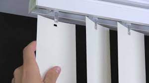 remove and install vertical blind vanes