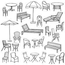 Outdoor Furniture Icon Images Browse