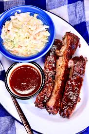 root beer bbq ribs out grilling