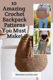 10 amazing crochet backpack patterns