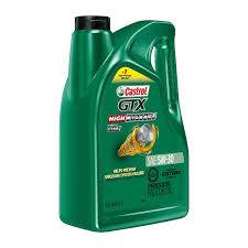 High mileage oil is designed for vehicles with more than 75,000 miles. Castrol Gtx Engine Oil High Mileage Synthetic Blend 5w 30 5 Quarts