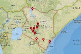 If you are lucky enough to visit kenya the best thing to do is sit back and enjoy the view. Jungle Maps Map Of Kenya National Parks