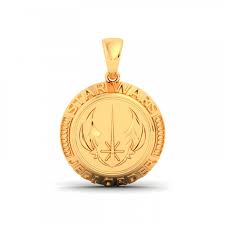 star wars designer solid gold pendant