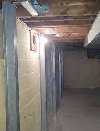 Securing A Basement Wall In Muskegon Mi