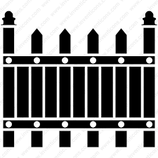 Fence Vector Icon Inventicons