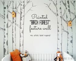 Diy Birch Forest Just An Hour Some