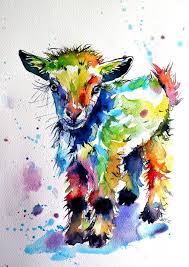 45 adorable animal watercolor paintings