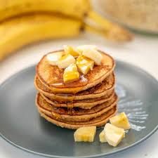 banana oat pancakes wheat free and