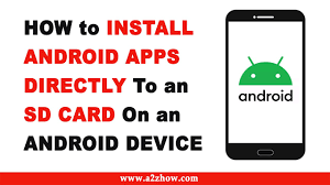 Check spelling or type a new query. How To Install Apps Directly To The Sd Card On An Android Device Youtube