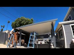 Grey Freestanding Elitewood Patio Cover