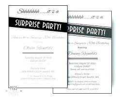 Surprise Invites Amazing Surprise Party Invitation Template Surprise