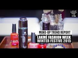 makeup trends from lakme fashion